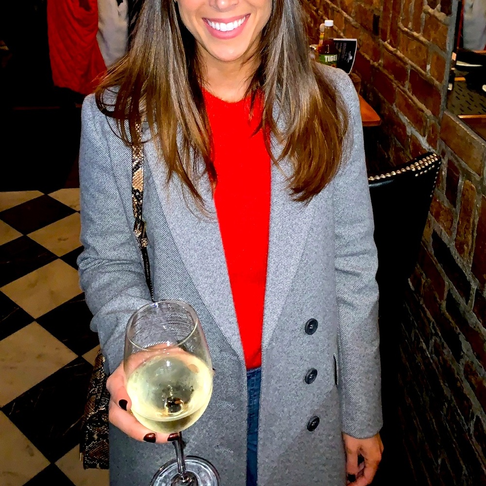 Zara Gray Pea Coat